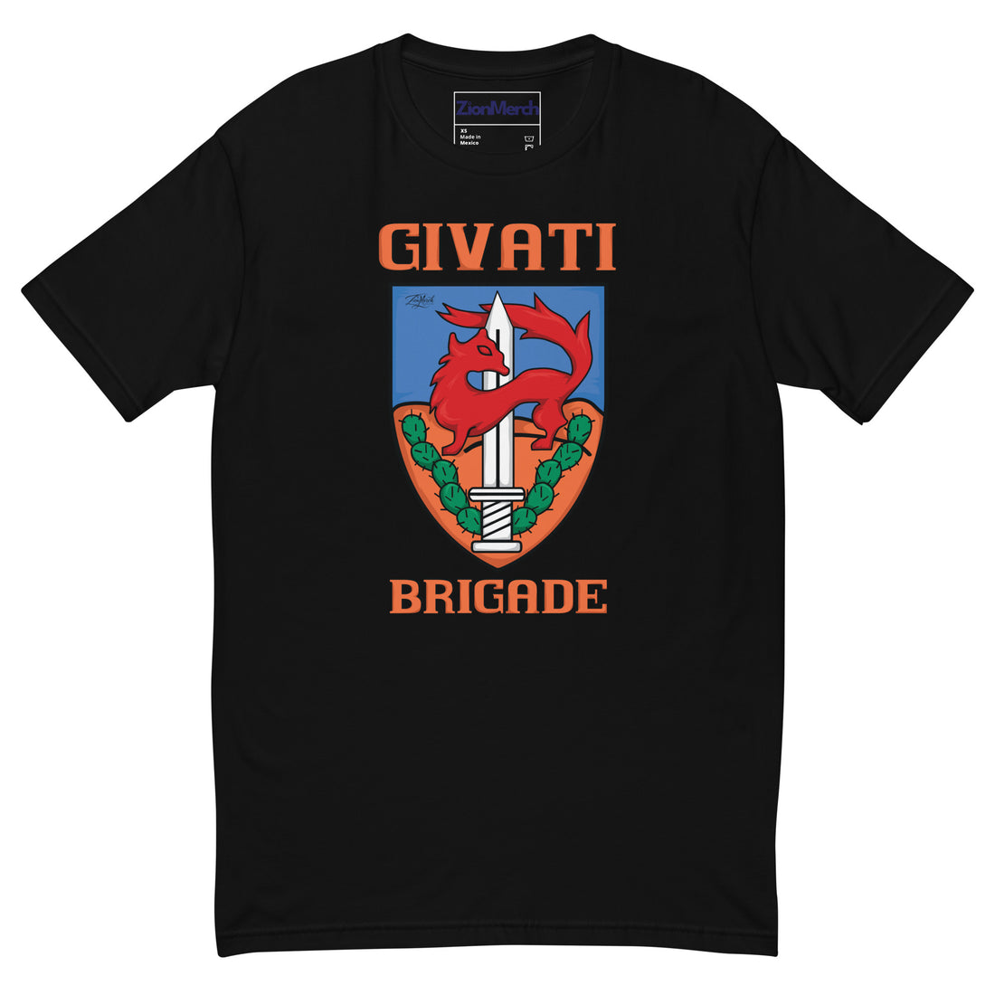 Givati Brigade Men’s Fitted Tee