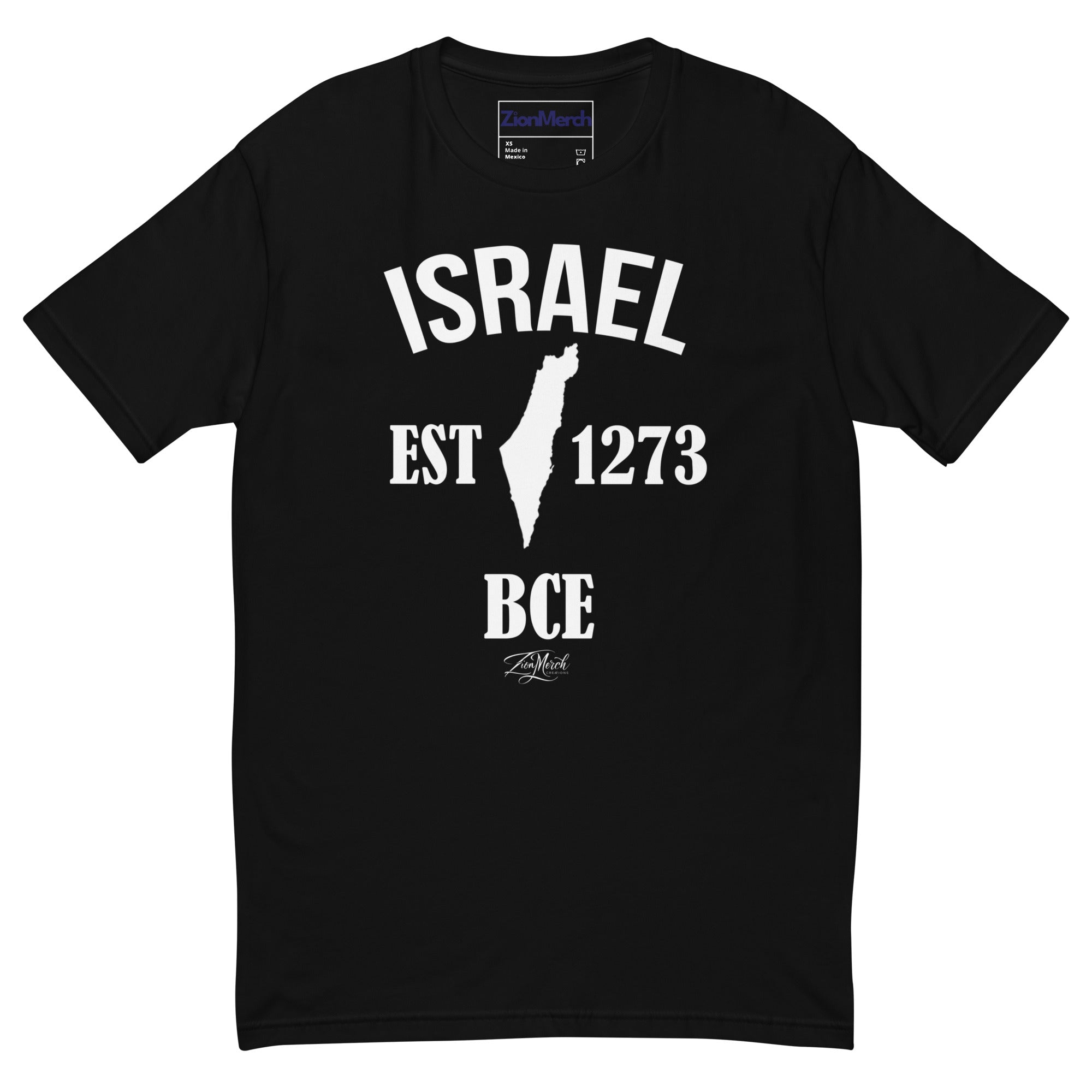 Israel EST 1273 BCE Men’s Fitted Tee