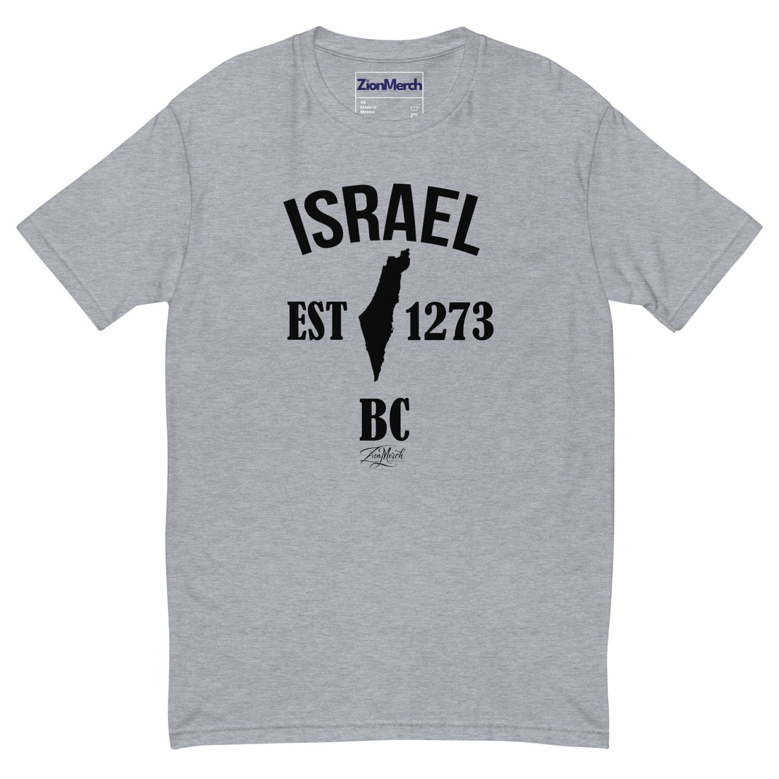 Israel EST 1273 BC Men’s Fitted Tee