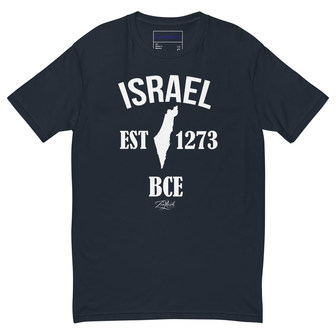 Israel EST 1273 BCE Men’s Fitted Tee