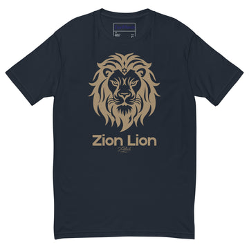 Zion Lion Men’s Fitted Tee