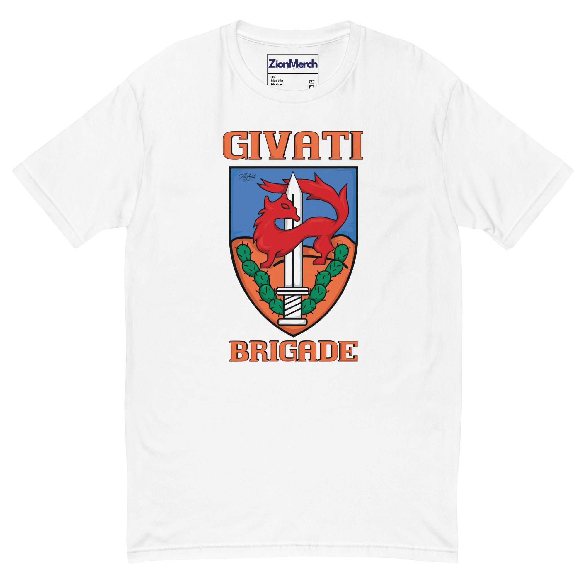 Givati Brigade Men’s Fitted Tee