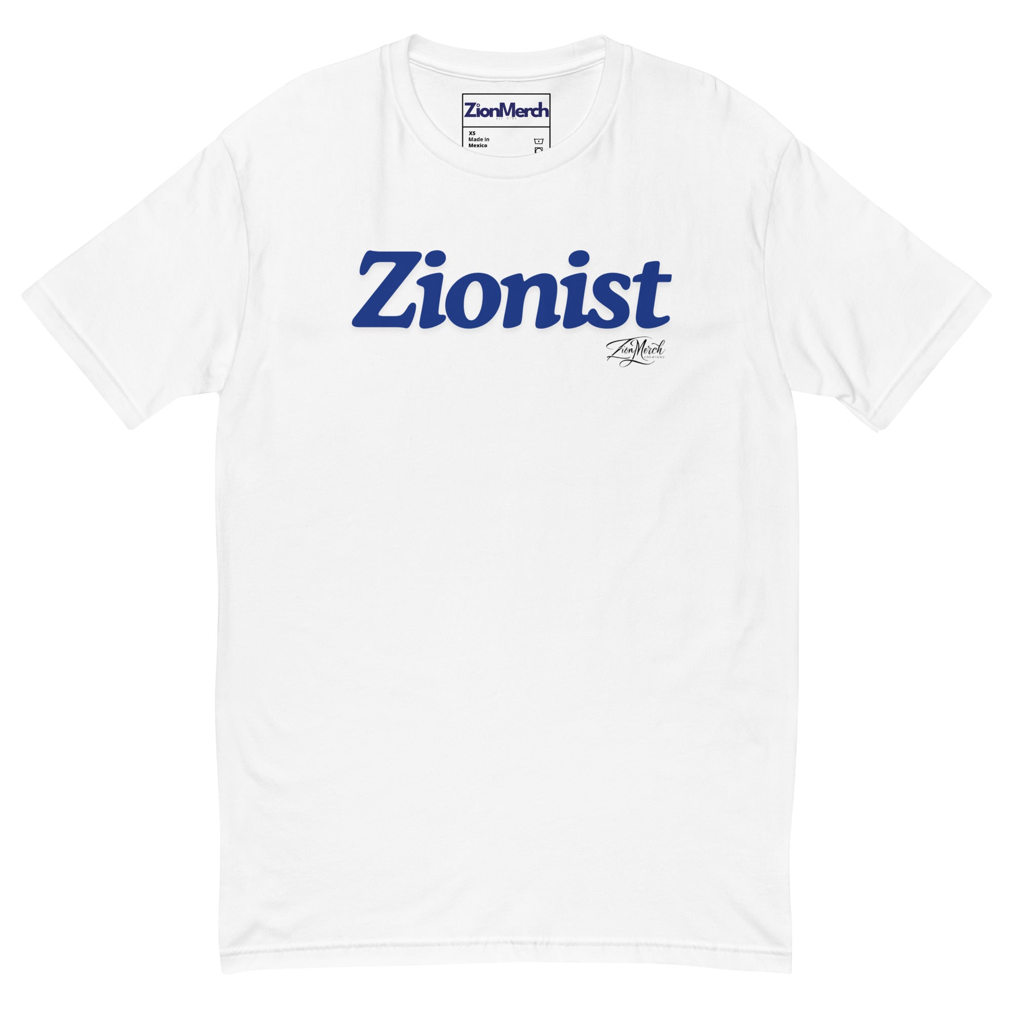 Zionist Men’s Fitted Tee