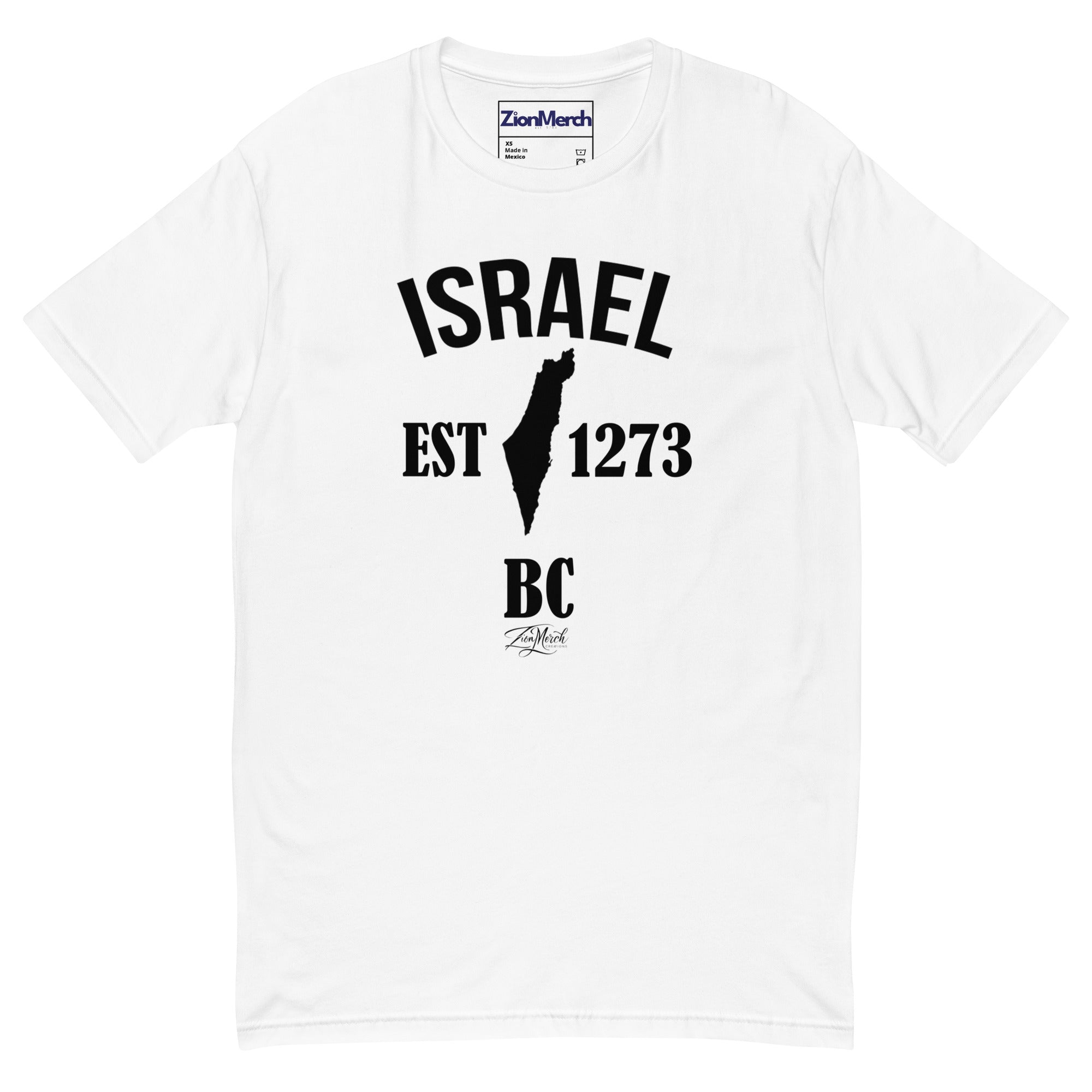 Israel EST 1273 BC Men’s Fitted Tee