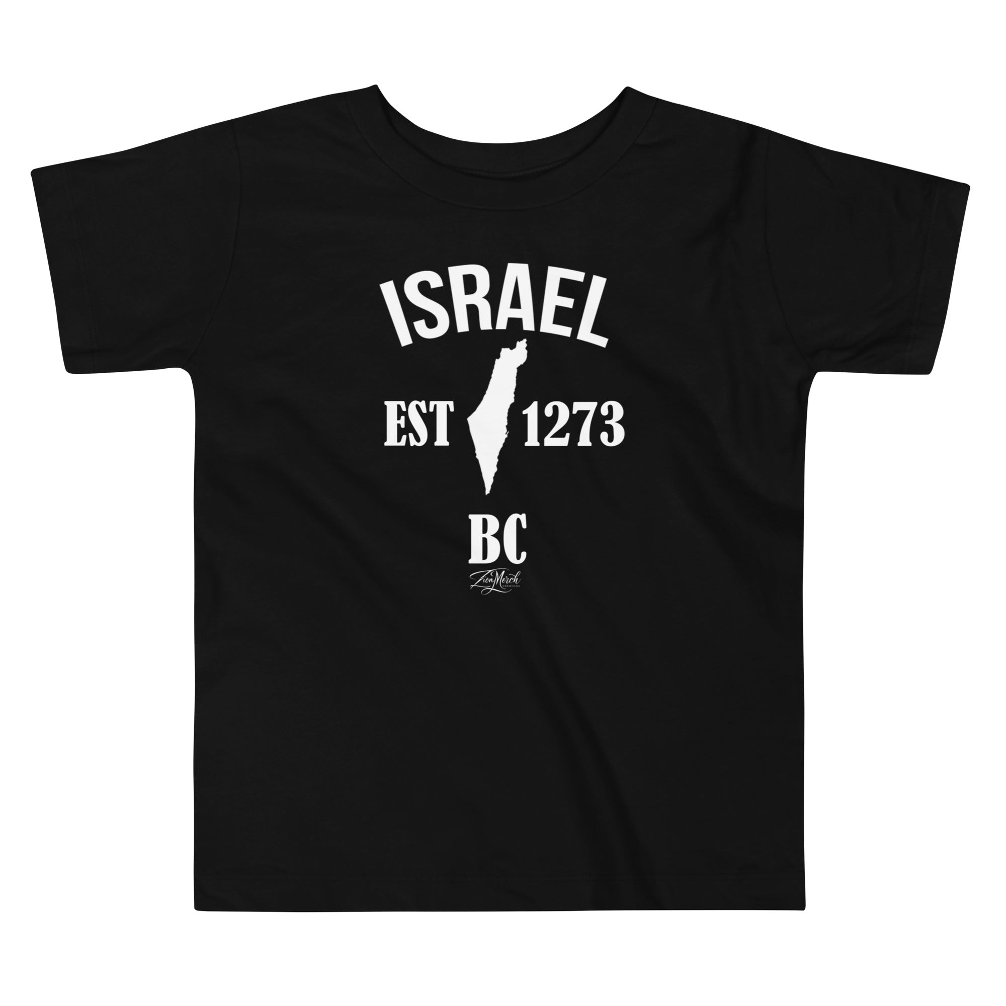 Israel EST 1273 BC Toddler Short Sleeve Tee