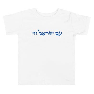 Am Yisrael Chai Toddler Short Sleeve Tee