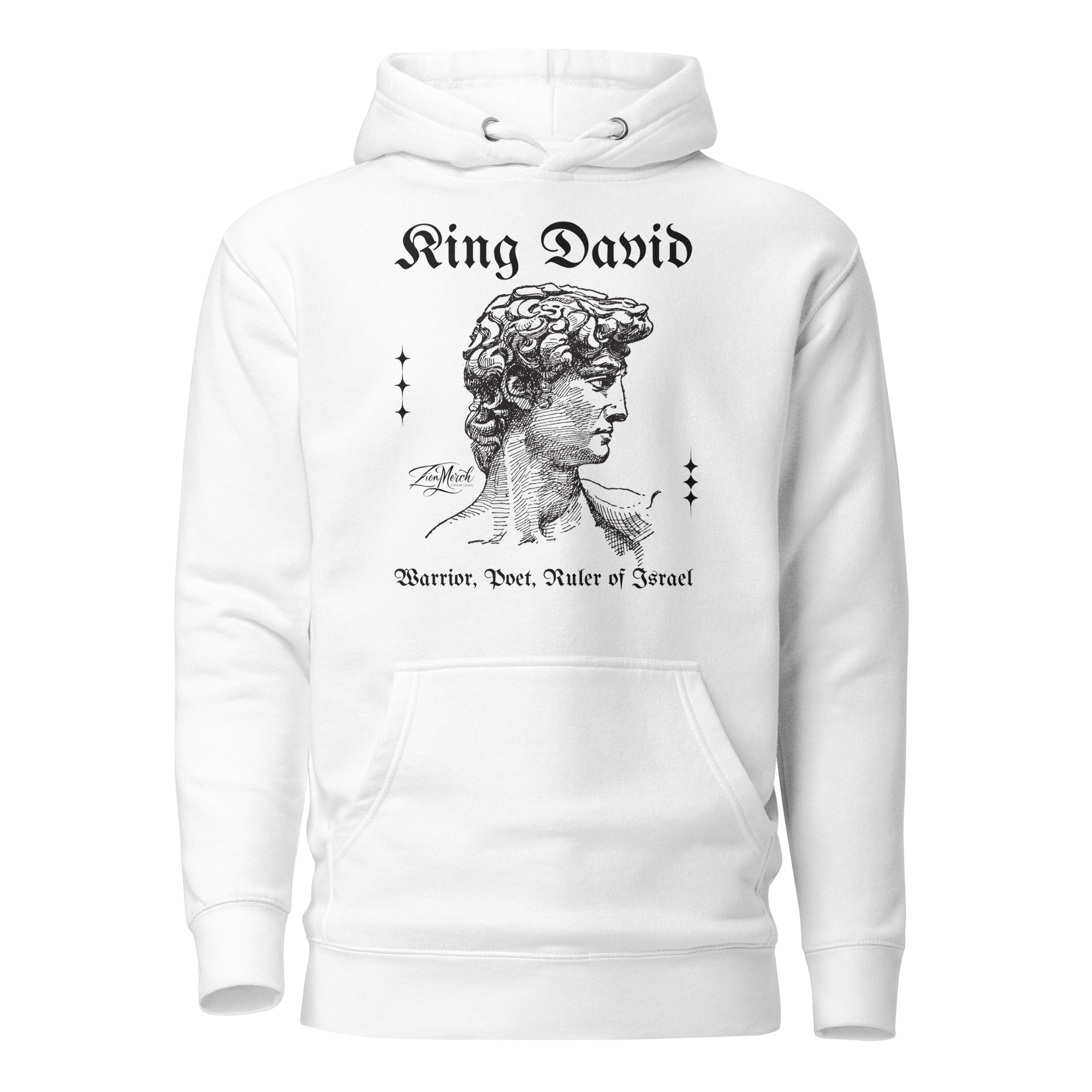 King David Ruler of Israel Premium Hoodie (Unisex)