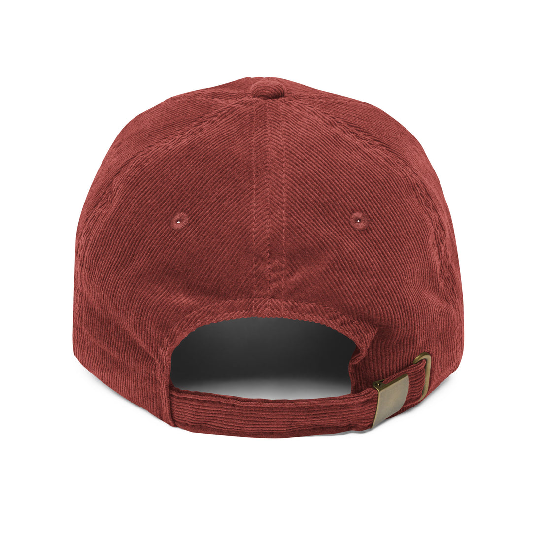 Iron Beam Embroidery Corduroy Cap