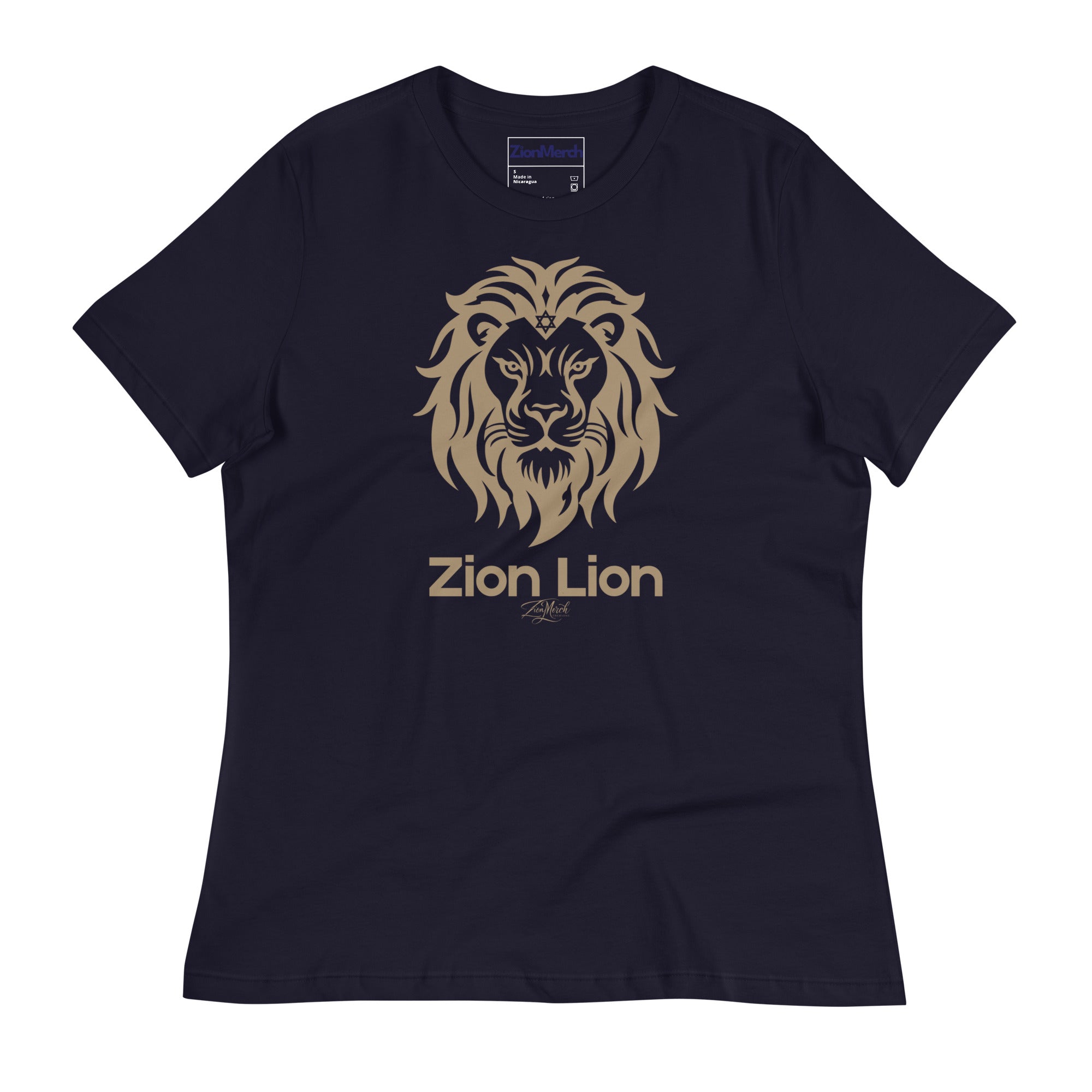 Zion Lion Women's Relaxed T-Shirt