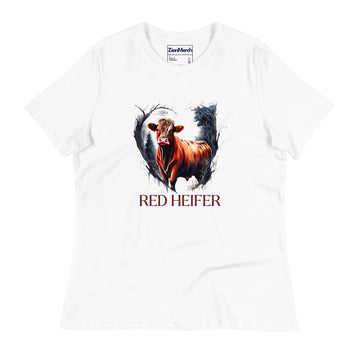 Red Heifer Women’s Relaxed T-Shirt